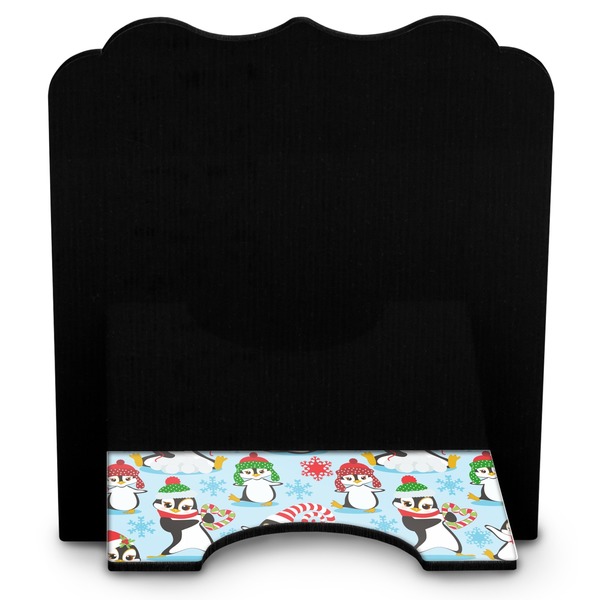 Christmas Penguins Stylized Tablet Stand - Back