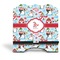 Christmas Penguins Stylized Tablet Stand - Front without iPad