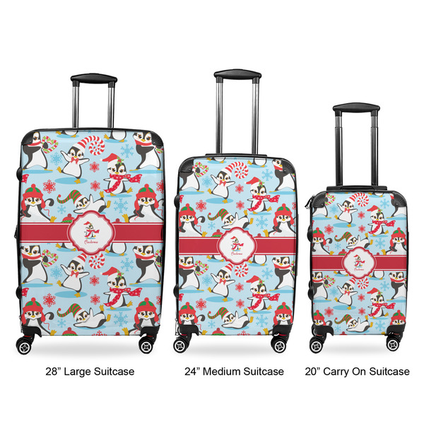 Christmas Penguins Suitcase Set 1 - APPROVAL