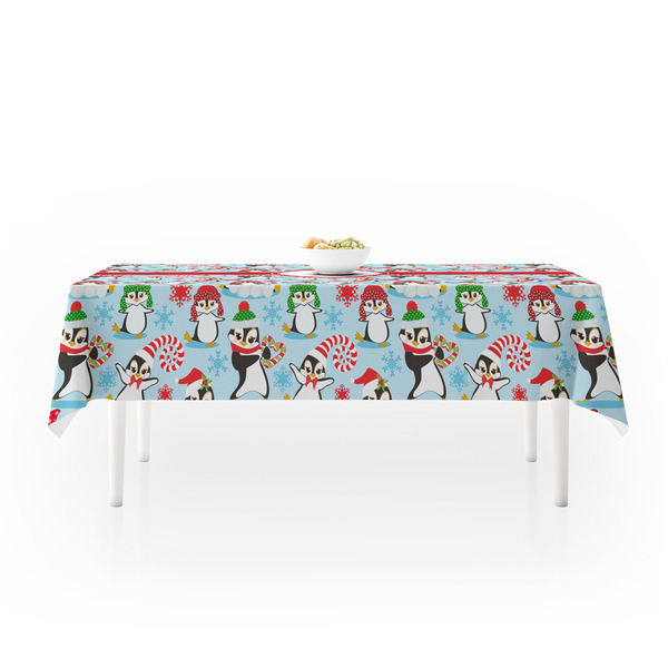 Christmas Penguins Tablecloths (58"x102") - MAIN