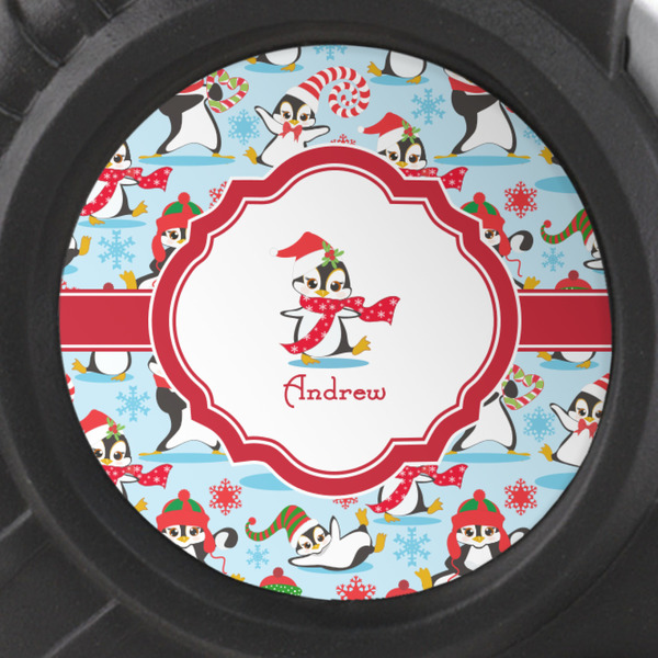 Christmas Penguins Tape Measure - 25ft - detail