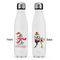 Christmas Penguins Tapered Water Bottle - Apvl
