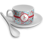 Christmas Penguins Tea Cup (Personalized)
