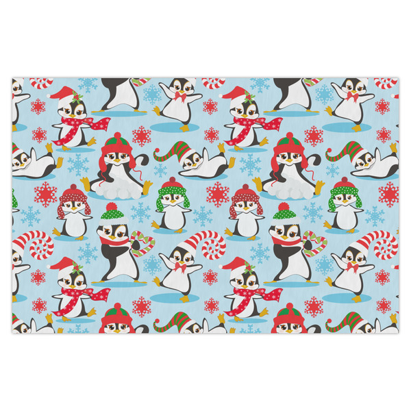 Custom Christmas Penguins X-Large Tissue Papers Sheets - Heavyweight