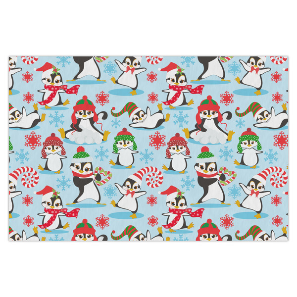 Custom Christmas Penguins Tissue Paper Sheets - X-Large - Heavyweight