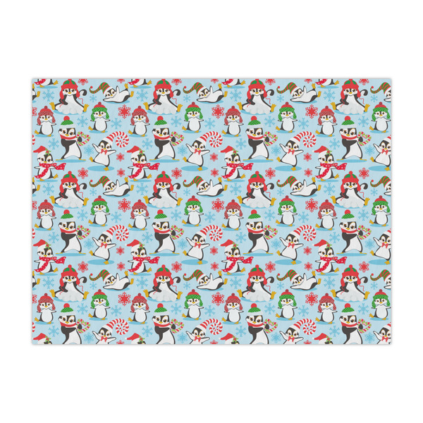 Custom Christmas Penguins Tissue Paper Sheets