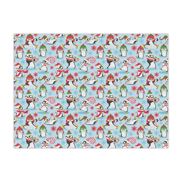 Custom Christmas Penguins Tissue Paper Sheets