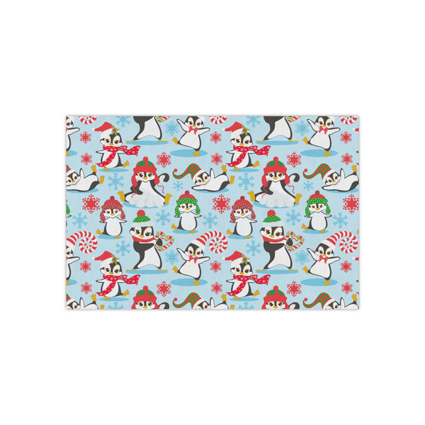 Custom Christmas Penguins Tissue Paper Sheets - Small - Lightweight