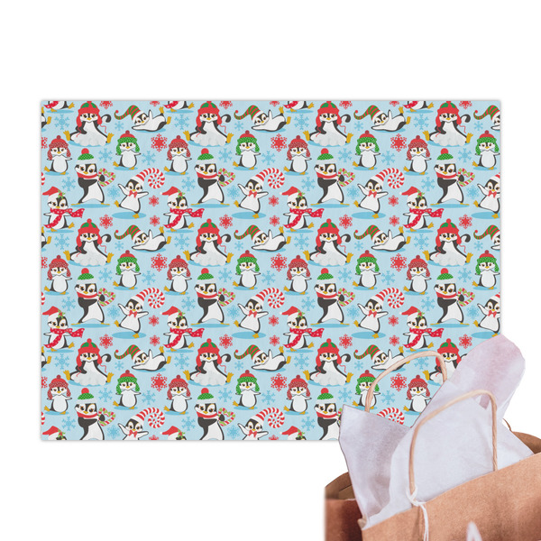 Christmas Penguins Tissue Paper Sheets - Main