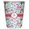 Christmas Penguins Waste Basket - Single Sided (White) (Personalized)