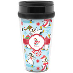 Christmas Penguins Acrylic Travel Mug without Handle (Personalized)
