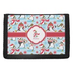 Christmas Penguins Trifold Wallet (Personalized)