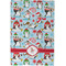 Christmas Penguins Waffle Weave Towel - Full Color Print - Approval Image