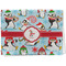 Christmas Penguins Waffle Weave Towel - Full Print Style Image