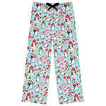 Christmas Penguins Womens Pajama Pants