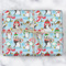 Christmas Penguins Wrapping Paper Roll - Matte - Wrapped Box