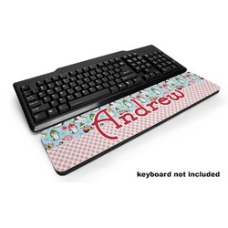 Christmas Penguins Keyboard Wrist Rest (Personalized)