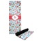 Christmas Penguins Yoga Mat with Black Rubber Back Full Print View