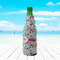 Christmas Penguins Zipper Bottle Cooler - LIFESTYLE