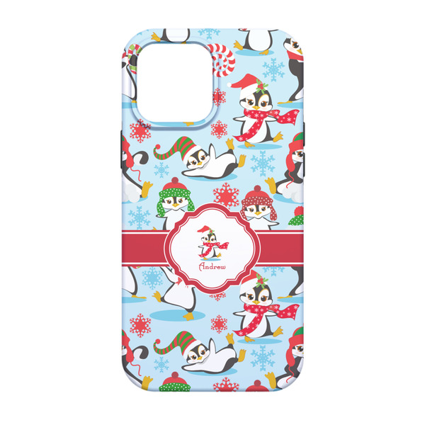 Christmas Penguins iPhone 13 Tough Case - Back