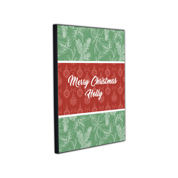 Christmas Holly 11x14 Wood Print - Angle View