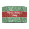 Christmas Holly 12" Drum Lampshade - FRONT (Fabric)