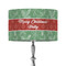Christmas Holly 12" Drum Lamp Shade - Fabric (Personalized)