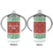 Christmas Holly 12 oz Stainless Steel Sippy Cups - APPROVAL