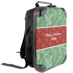 Christmas Holly Kids Hard Shell Backpack (Personalized)