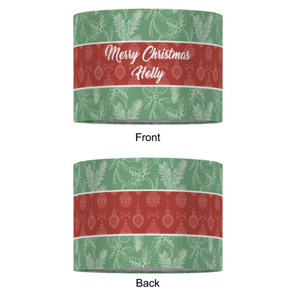 Christmas Holly 16" Drum Lampshade - APPROVAL (Fabric)