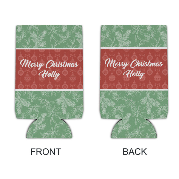 Christmas Holly 16oz Can Sleeve - APPROVAL