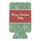 Christmas Holly 16oz Can Sleeve - FRONT (flat)