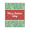 Christmas Holly Wood Print - 16x20 (Personalized)