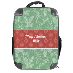 Christmas Holly Hard Shell Backpack (Personalized)