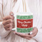 Christmas Holly 20oz Coffee Mug - LIFESTYLE