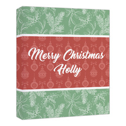 Christmas Holly Canvas Print - 20x24 (Personalized)