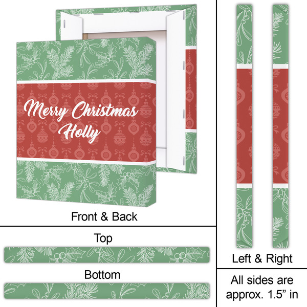 Christmas Holly 20x24 - Canvas Print - Approval