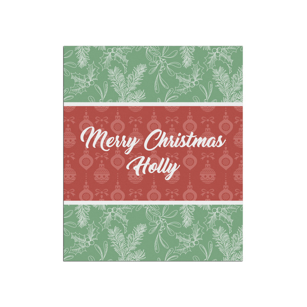 Custom Christmas Holly Poster - Matte - 20x24 (Personalized)