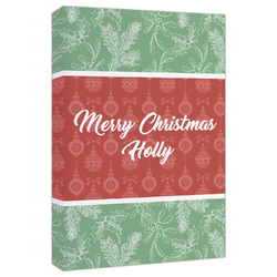 Christmas Holly Canvas Print - 20x30 (Personalized)