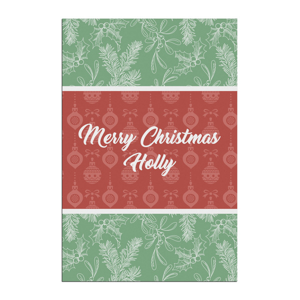 Custom Christmas Holly Posters - Matte - 20x30 (Personalized)