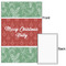 Christmas Holly 24x36 - Matte Poster - Front & Back