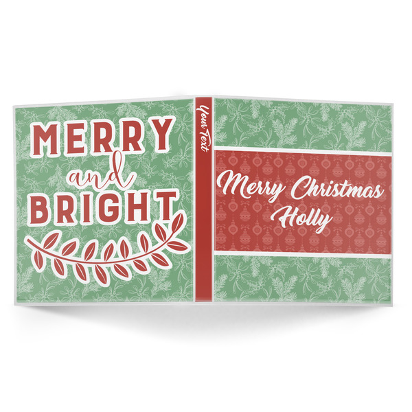 Christmas Holly 3-Ring Binder Approval- 1in