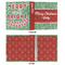 Christmas Holly 3 Ring Binders - Full Wrap - 1" - APPROVAL