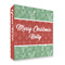 Christmas Holly 3 Ring Binders - Full Wrap - 2" - FRONT
