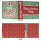 Christmas Holly 3 Ring Binders - Full Wrap - 3" - APPROVAL