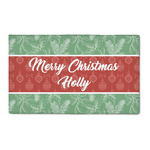 Christmas Holly 3' x 5' Indoor Area Rug (Personalized)