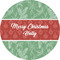 Christmas Holly Multipurpose Round Labels - 4" (Personalized)