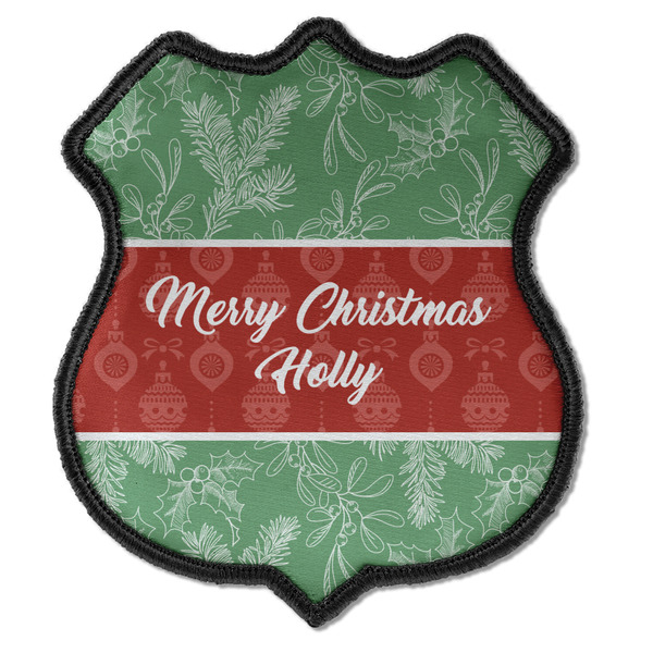 Christmas Holly 4 Point Shield