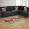 Christmas Holly 4'x6' Indoor Area Rugs - IN CONTEXT