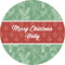 Christmas Holly Multipurpose Round Labels - 5" (Personalized)